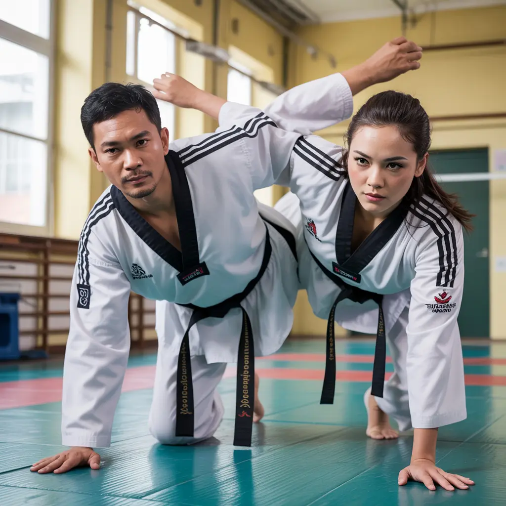Latihan Ala Artis: Rutinitas Taekwondo untuk Kebugaran Maksimal
