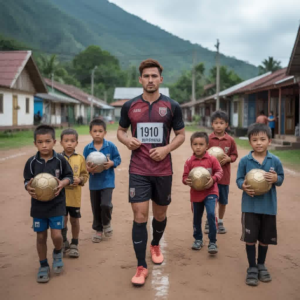 Atlet Sepak Bola Mengubah Hidup Anak-Anak di Daerah Terpencil