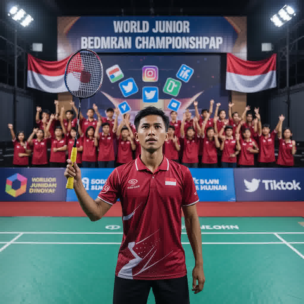 Kiprah Atlet Badminton Muda Mendunia di Media Sosial