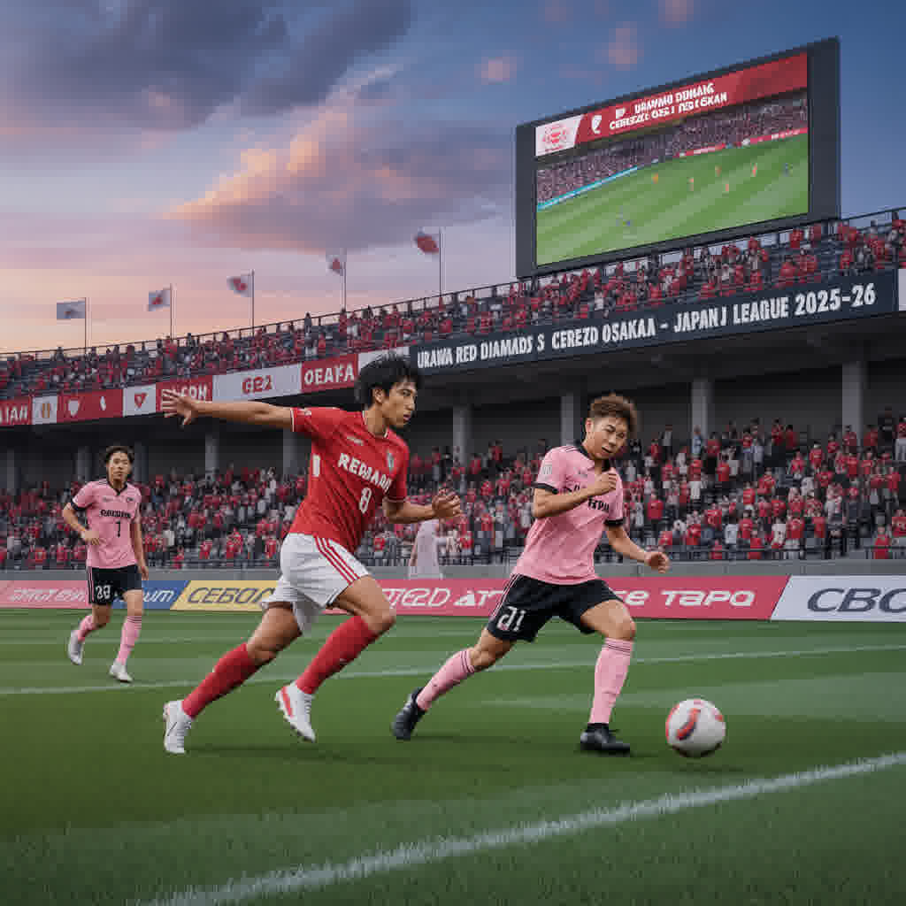 Prediksi Urawa Red Diamonds vs Cerezo Osaka – Japan J League 2025-26